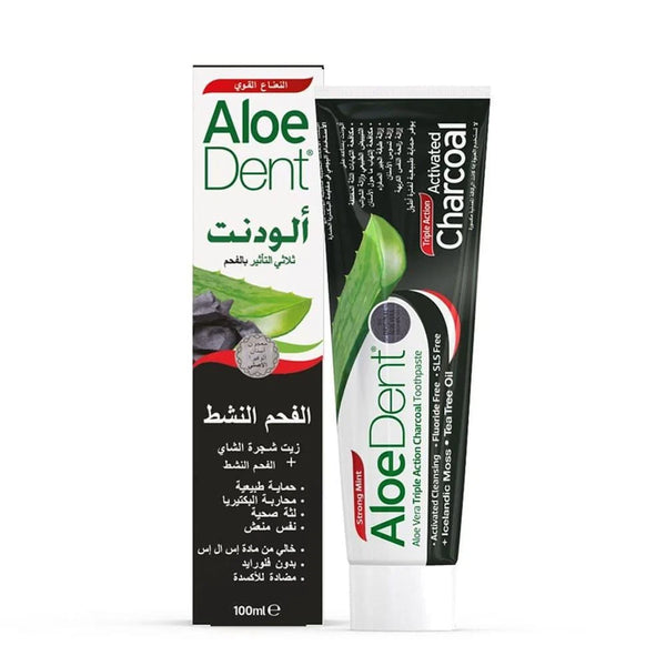 Aloe Dent Charcoal Toothpaste