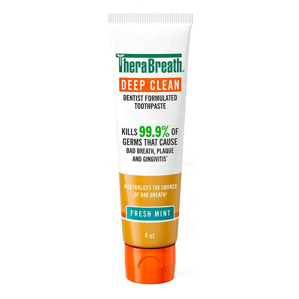 TheraBreath Deep Clean Gingivitis & Plaque Toothpaste
