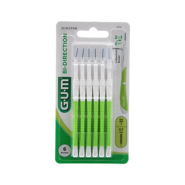 GUM Bi-Direction Interdental Brushes